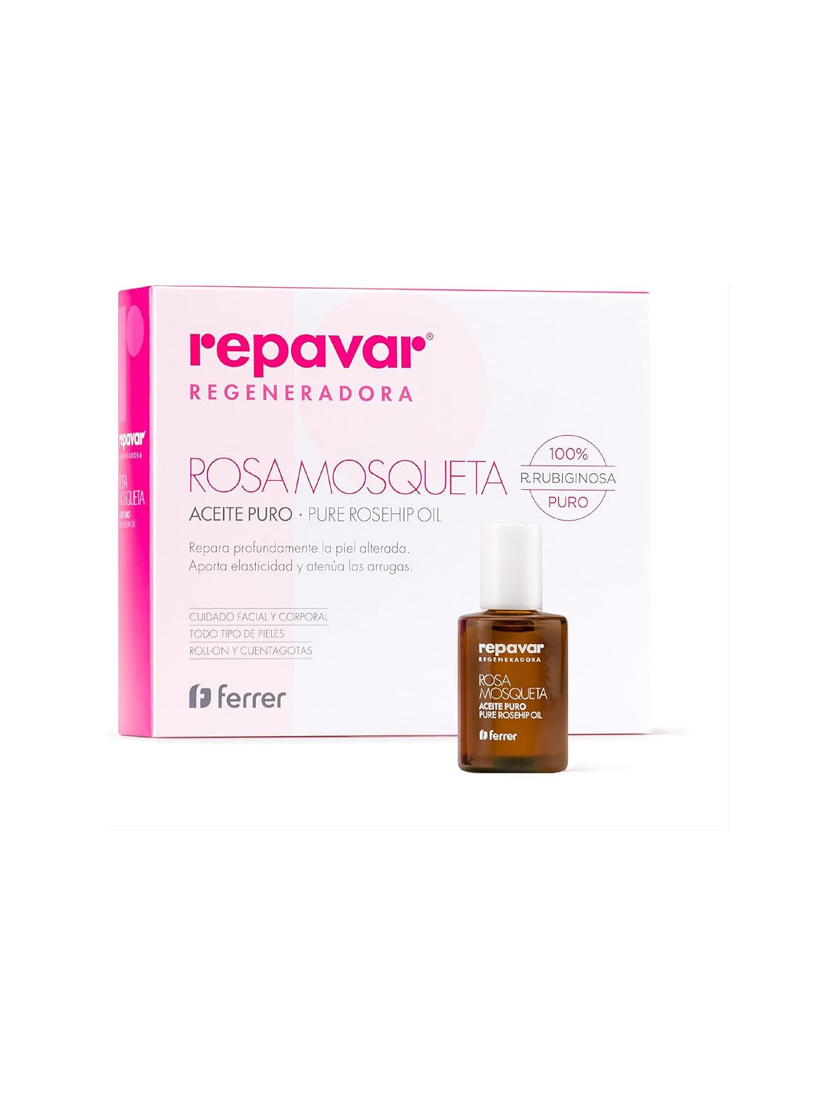 REPAVAR REGENERADORA ACEITE PURO ROSA MOSQUETA 15 ML