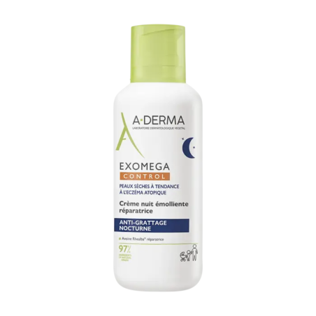 A-DERMA EXOMEGA CONTROL CREMA NOCHE EMOLIENTE 400 ML