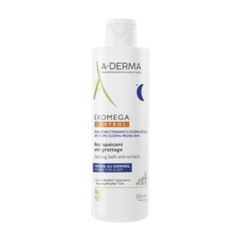A-DERMA EXOMEGA CONTROL BAÑO CALMANTE NOCHE 200 ML