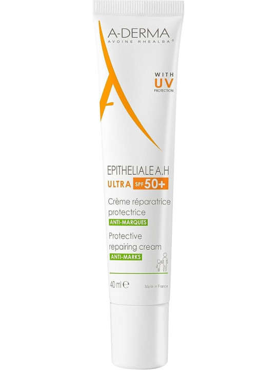A-DERMA EPITHELIALE AH ULTRA SPF50+ CREMA REPARADORA 40 ML