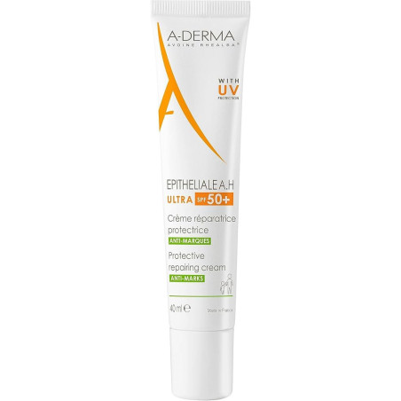 A-DERMA EPITHELIALE AH ULTRA SPF50+ CREMA REPARADORA 40 ML