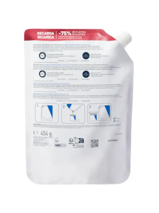 CERAVE CREMA HIDRATANTE REFILL 454 G