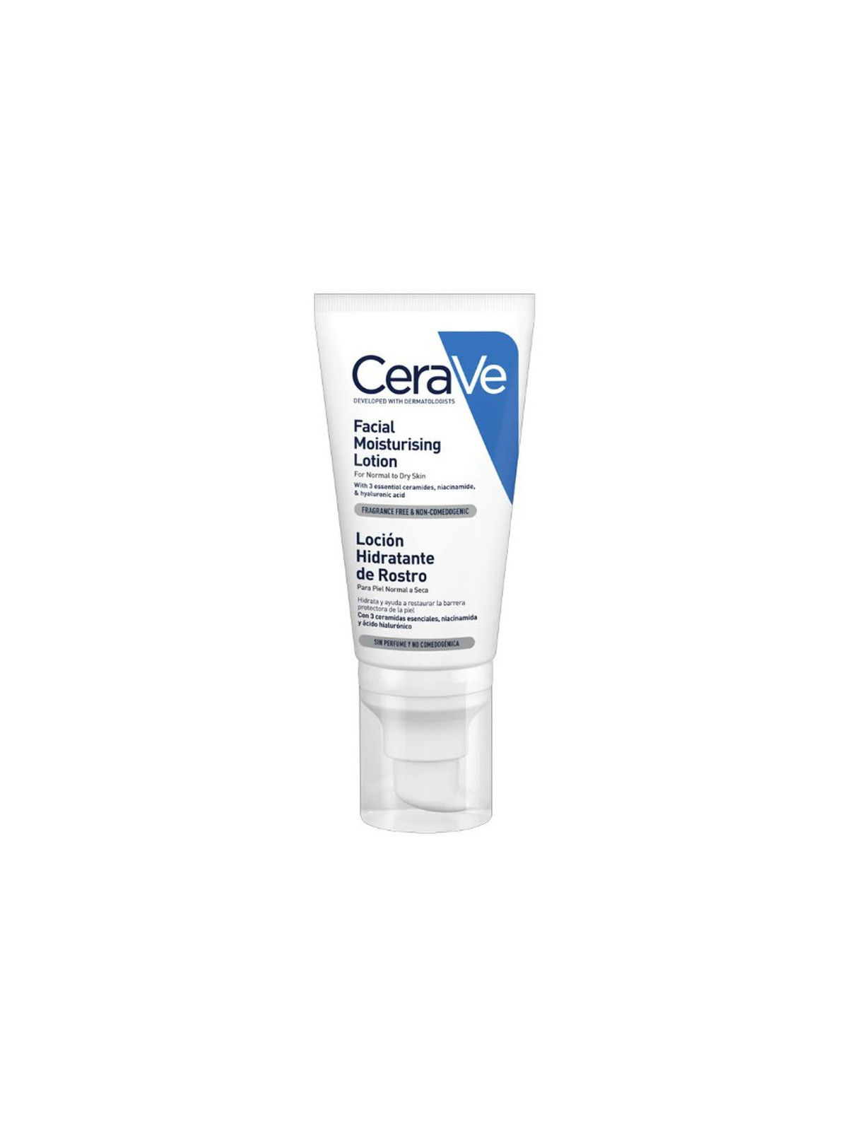 CERAVE LOCION HIDRATANTE DE ROSTRO PIEL NORMAL 52 ML