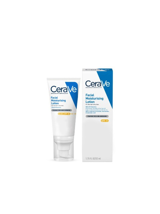 CERAVE LOCION HIDRATANTE ROSTRO SPF30 52 ML