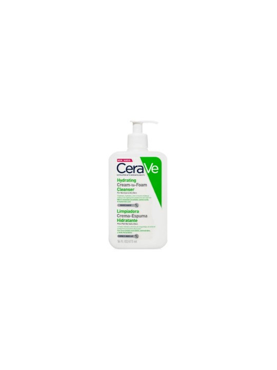 CERAVE GEL LIMPIADOR CREAM TO FOAM 473 ML
