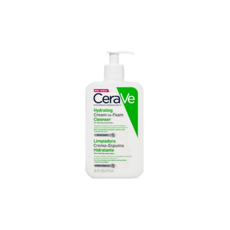CERAVE GEL LIMPIADOR CREAM TO FOAM 473 ML