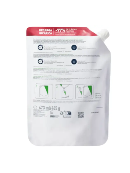 CERAVE LIMPIADORA HIDRATANTE REFILL 473 ML