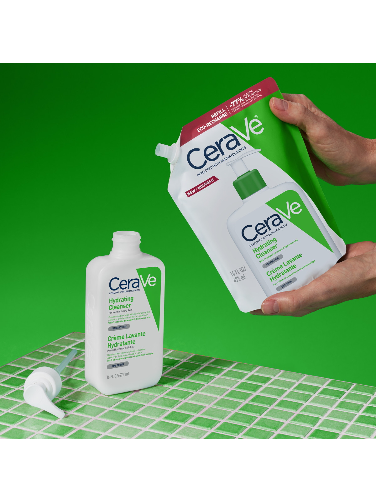 CERAVE LIMPIADORA HIDRATANTE REFILL 473 ML