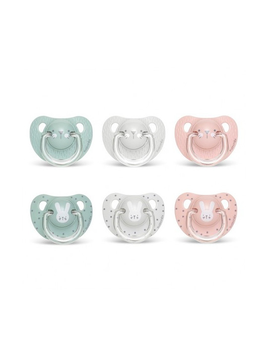 Suavinex Bonhomia Chupete Anatómico Silicona 6-18 m – Tetina Natural