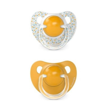 Suavinex Chupete Anatómico Silicona 6-18 m – Pack 2 uds