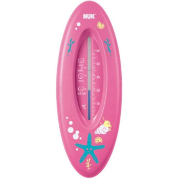 NUK Termómetro de baño bebé – medición segura de temperatura