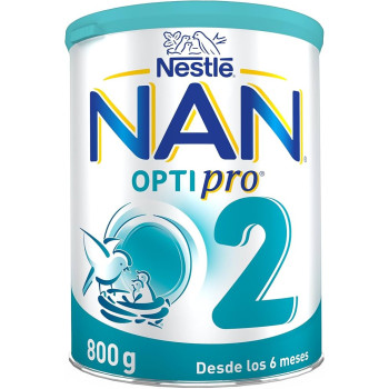 Nan Optipro 2 800 g – leche continuación con probióticos