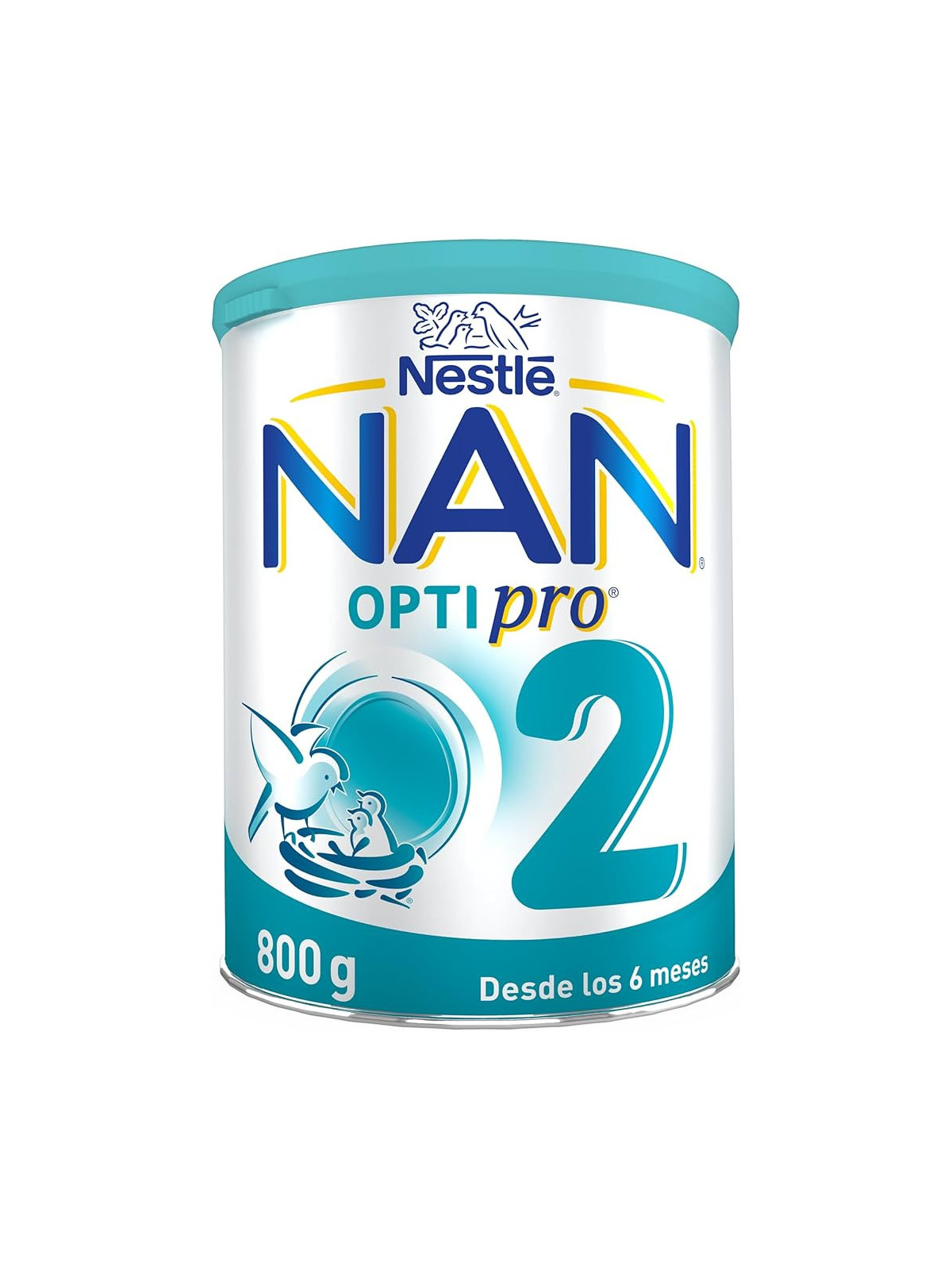 Nan Optipro 2 800 g – leche continuación con probióticos