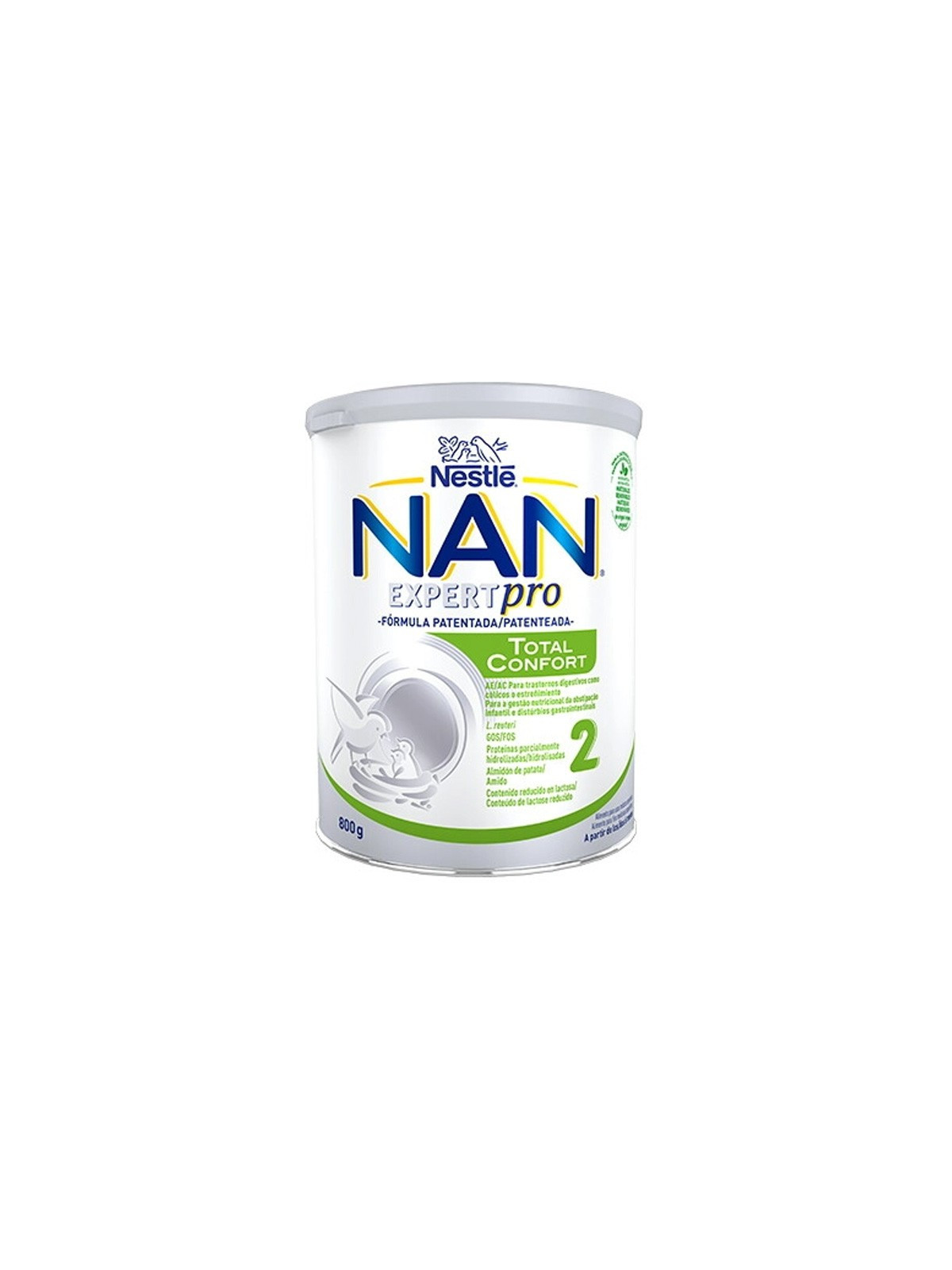 NAN Expert Pro 2 Confort leche infantil 800 g – digestión suave