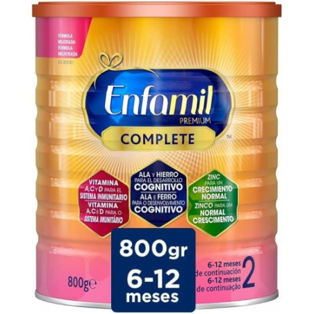 Enfamil Premium Complete 2 800 g – leche continuación balanceada