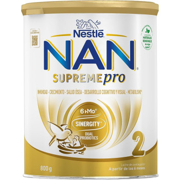 NAN Supreme Pro 2 800 g – Leche de continuación desde 6 meses