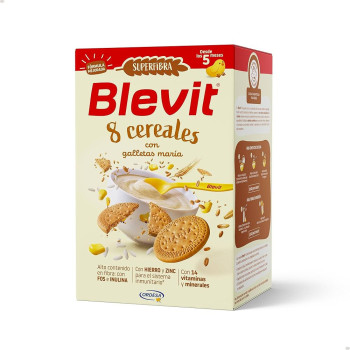 BLEVIT PAPILLA 8 CEREALES CON GALLETAS MARIA 500 G