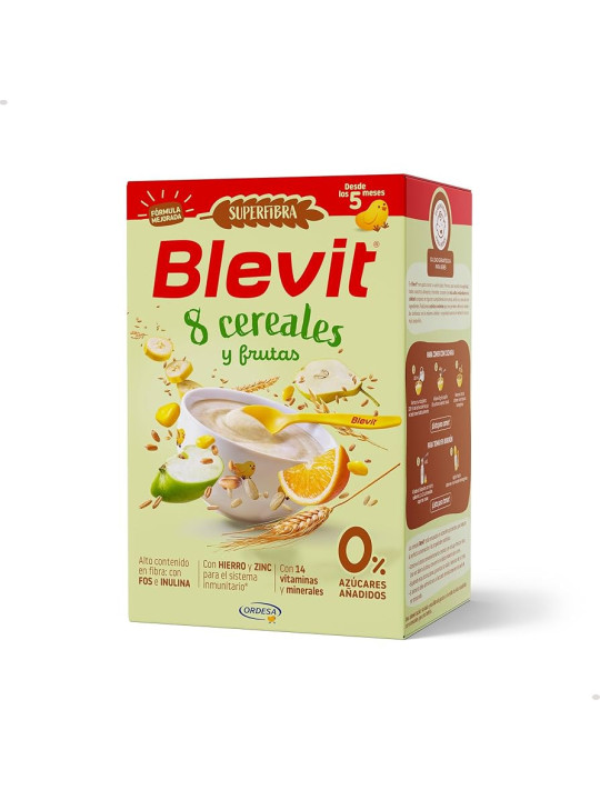 Blevit 8 cereales con frutas 500 g – papilla bebé nutritiva