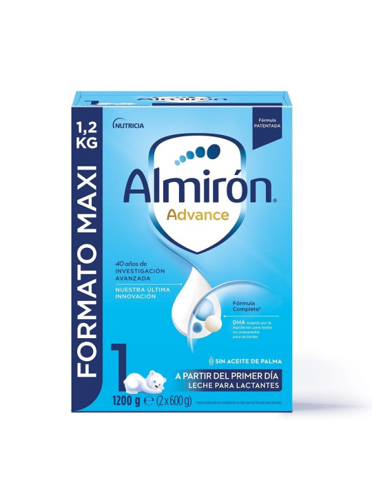 Almirón Advance 1 leche infantil 1200 g – fórmula inicio bebé