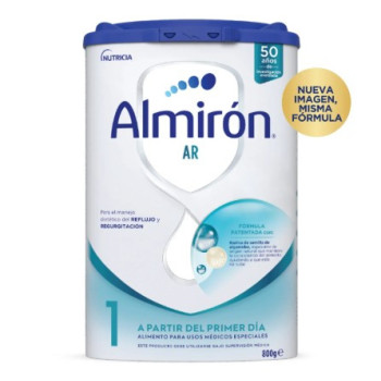 Almirón 1 AR leche anti‑regurgitaciones 800 g – confort bebé