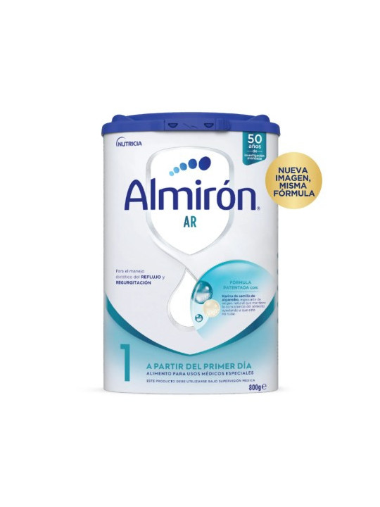 Almirón 1 AR leche anti‑regurgitaciones 800 g – confort bebé