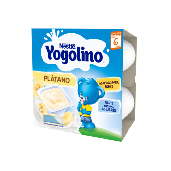 Nestlé Yogolino plátano 4x100 g postre lácteo bebé +6 meses