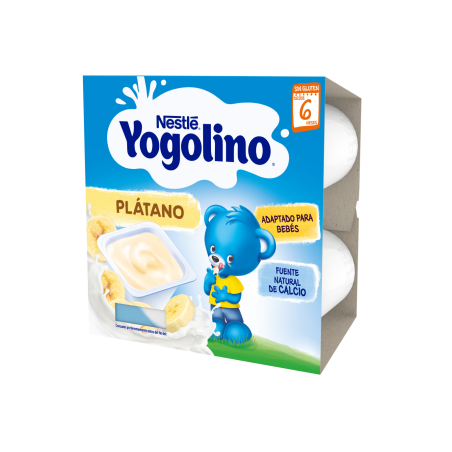 Nestlé Yogolino plátano 4x100 g postre lácteo bebé +6 meses