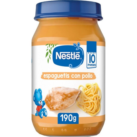 Nestlé potito arroz con tomate y pavo 190 g bebé +10 meses