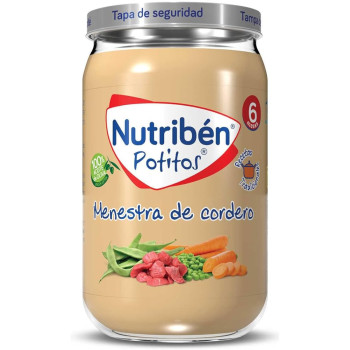 NUTRIBEN POTITO MENESTRA DE CORDERO 235 G