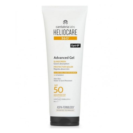 Heliocare 360º Advanced Gel SPF 50 200 ml | Protector Solar Corporal