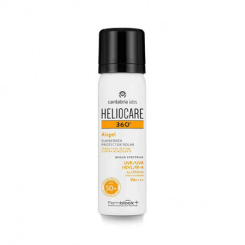 Heliocare 360º Airgel Facial SPF 50+ 60 ml | Protección Solar Mousse