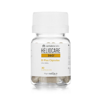 Heliocare 360° D Plus 30 Cápsulas | Fotoprotección Oral y Antioxidante