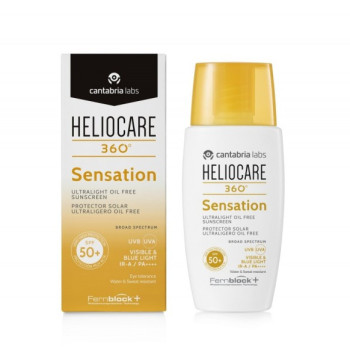Heliocare 360° Sensation SPF 50+ 50 ml | Gel Facial Oil‑Free