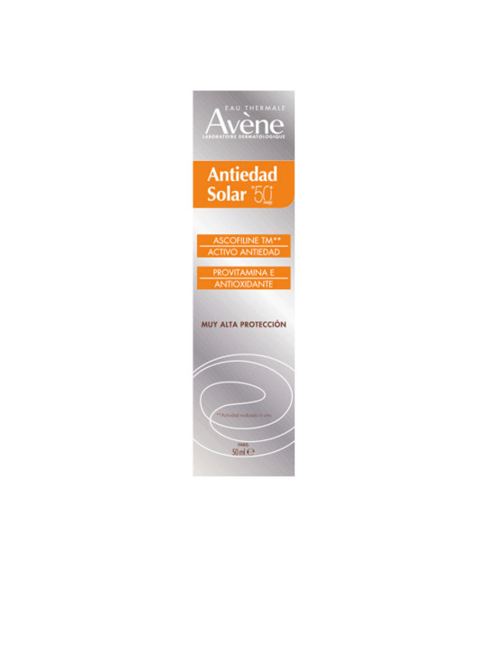 Avène Solar Antiedad SPF 50+ 50 ml | Protección Facial Anti‑edad