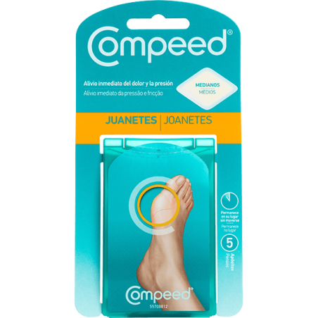 COMPEED JUANETES MEDIANOS 5 U