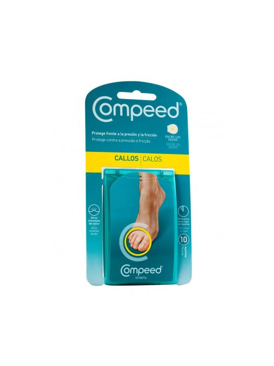 COMPEED CALLOS HIDROCOLOIDE ENTRE DEDOS 10 U