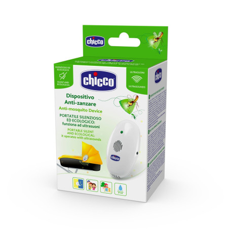 CHICCO DISPOSITIVO ANTIMOSQUITOS ULTRASONIDO PORTATIL 1 U