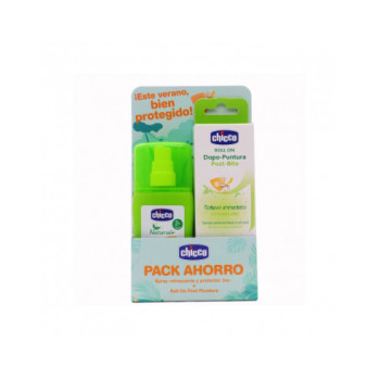 CHICCO SPRAY REPELENTE 100 ML + ROLL-ON POST PICADURAS 10 ML