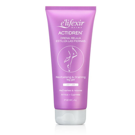 ELIFEXIR DERMO ACTIDREN GEL REVITALIZANTE Y DRENANTE DE PIERNAS 200 ML