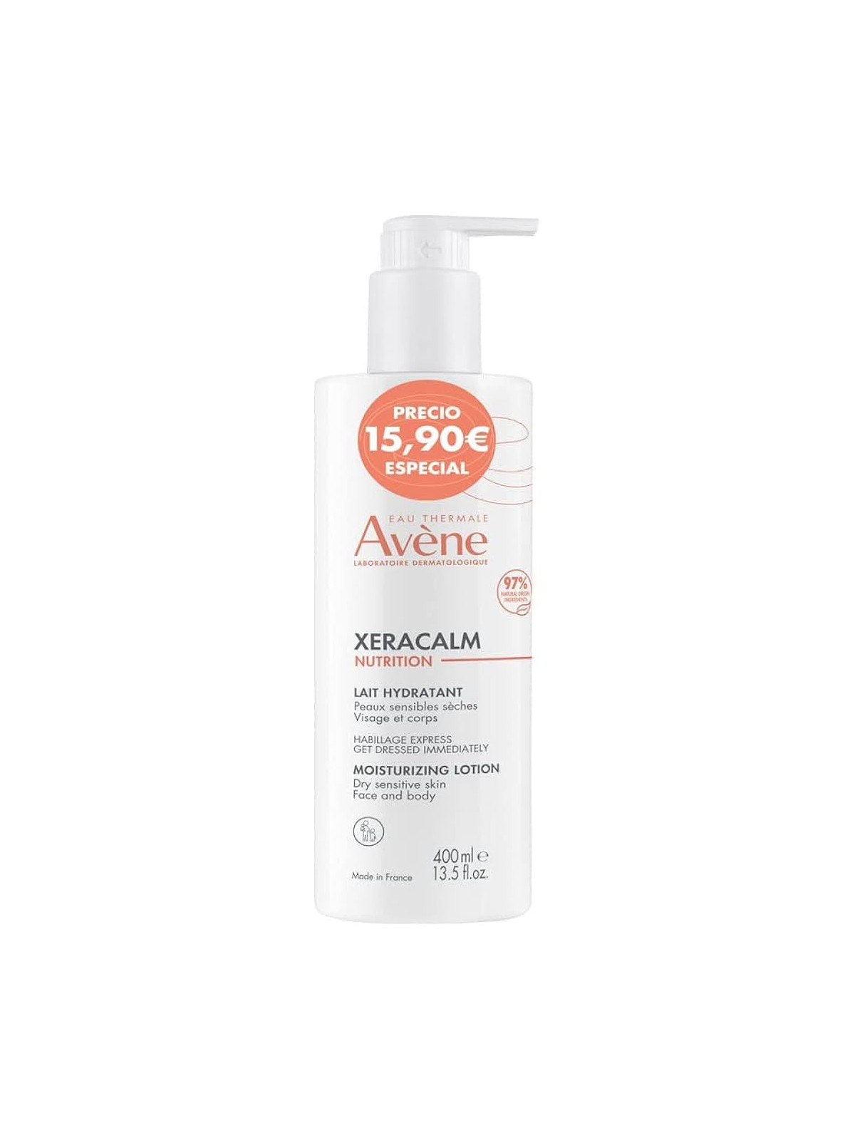 AVENE XERACALM NUTRITION LECHE HIDRATANTE 400 ML