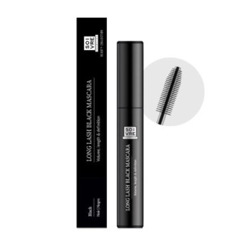 SOIVRE COSMETICS MASCARA DE PESTAÑAS LONG LASH NEGRO