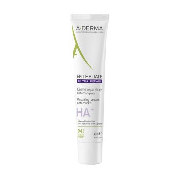 A-DERMA EPITHELIALE ULTRA REPAIR HA+ CREMA REPARADORA ANTIMARCAS 40 ML