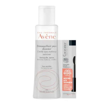 AVENE DESMAQUILLANTE DE OJOS SUAVIDAD 125 ML + MASCARA DE PESTAÑAS 3 ML REGALO