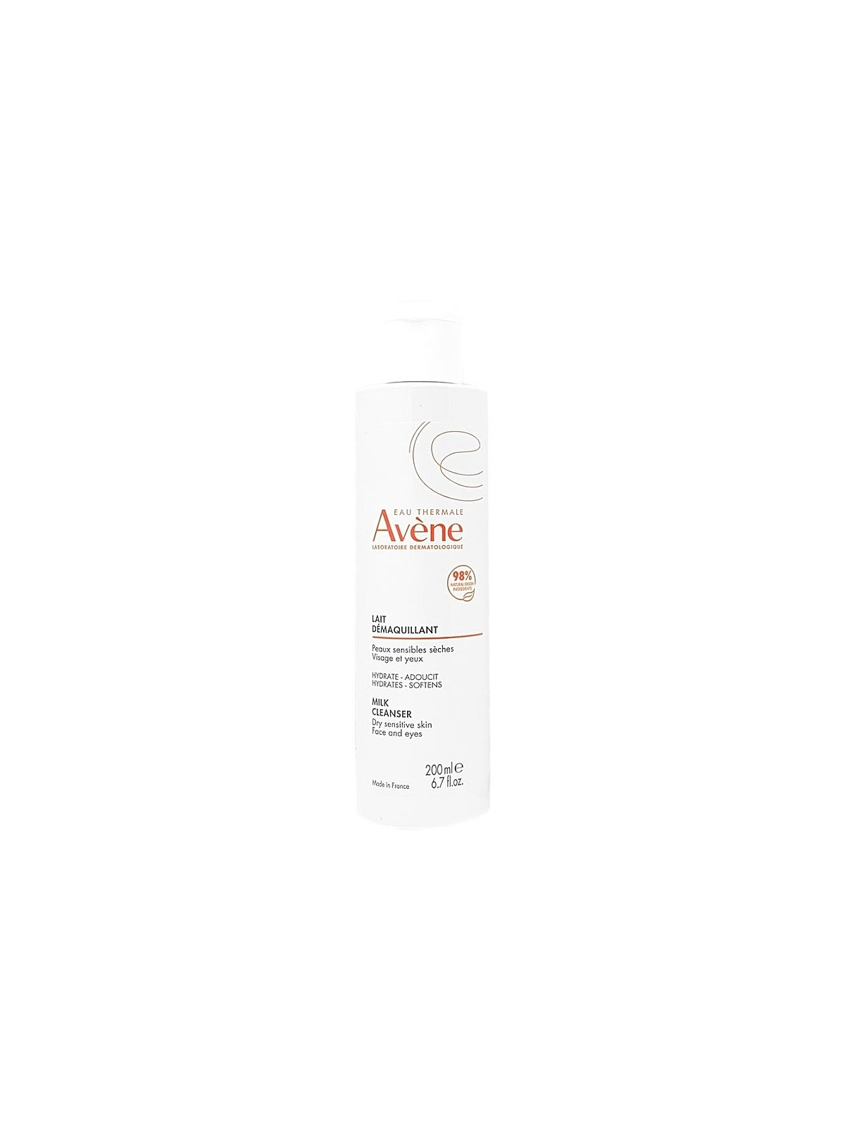 AVENE LECHE DESMAQUILLANTE 200 ML
