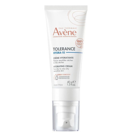 AVENE TOLERANCE HYDRA-10 CREMA HIDRATANTE 40 ML