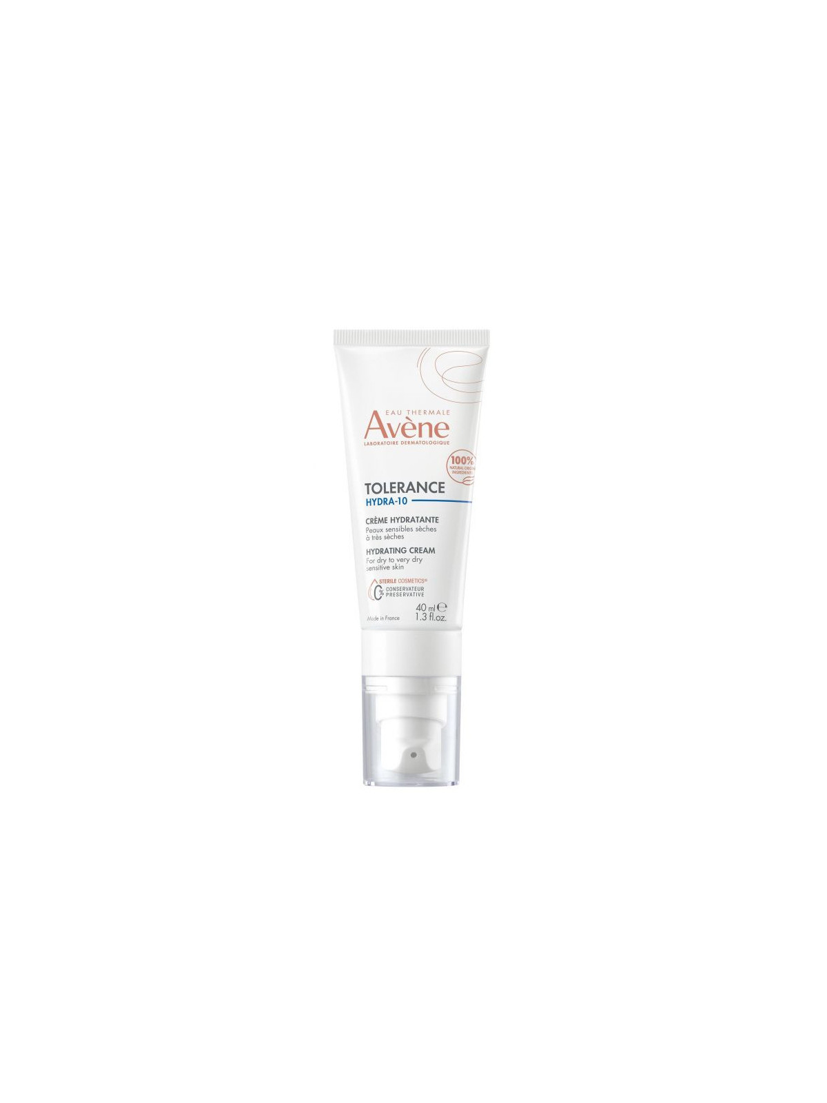 AVENE TOLERANCE HYDRA-10 CREMA HIDRATANTE 40 ML
