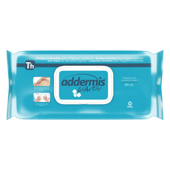 ADDERMIS TOALLITAS HUMEDAS CORPORALES 60 U