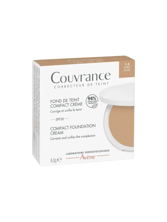 AVENE COUVRANCE BASE COMPACTA COLOR ARENA SPF30 8,5 G