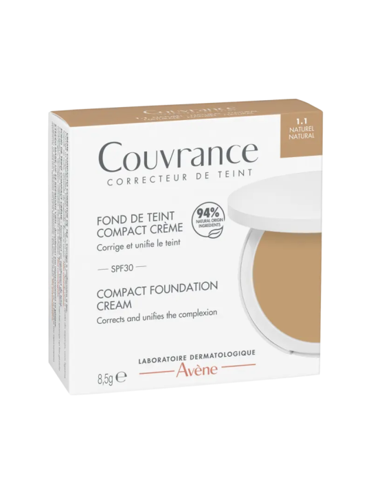 AVENE COUVRANCE BASE COMPACTA COLOR NATURAL SPF30 8,5 G