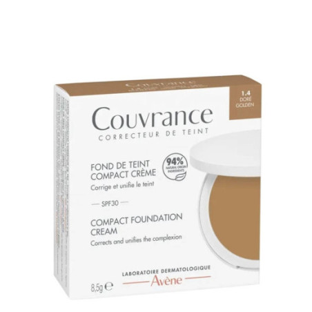 AVENE COUVRANCE BASE COMPACTA COLOR DORADO SPF30 8,5 G